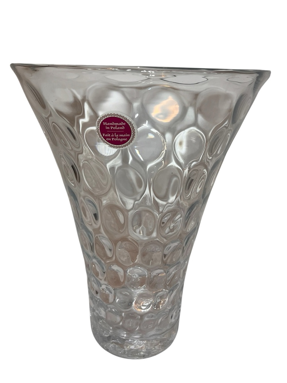 Large Bubble Vase
Glass
Made in Poland